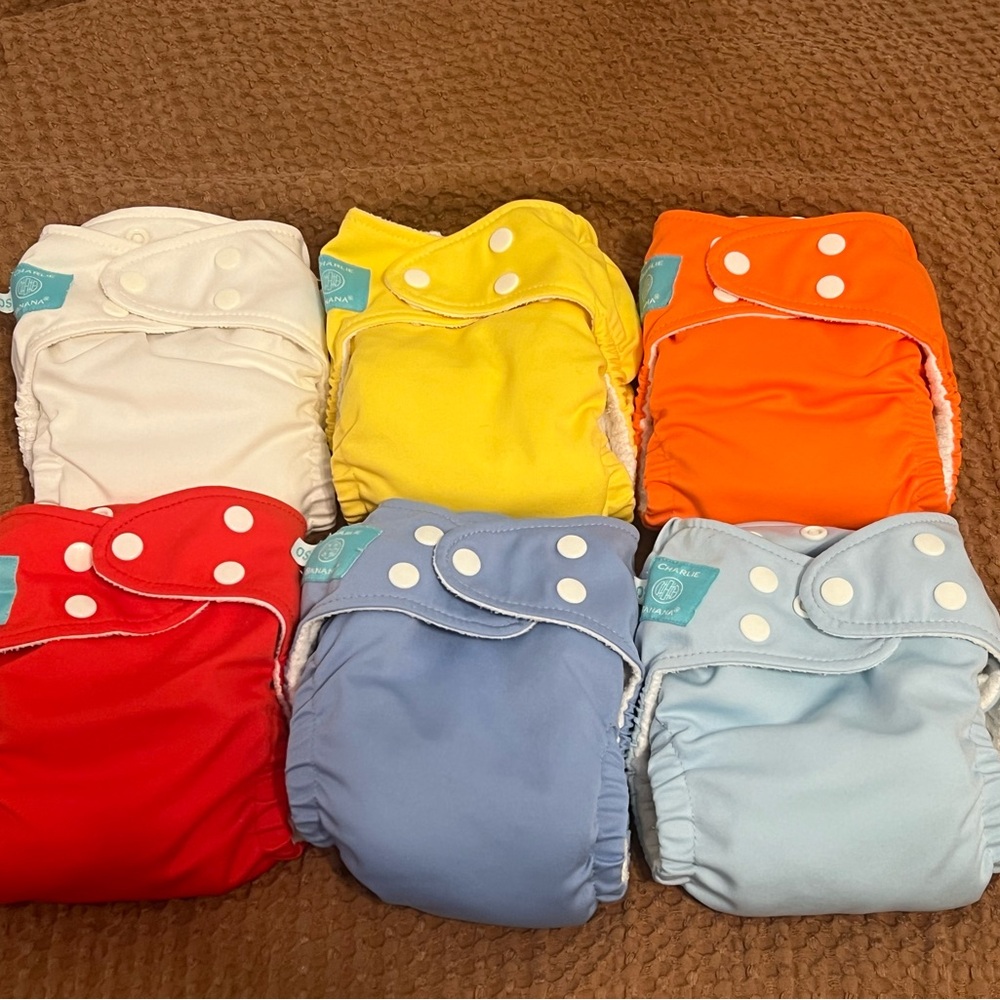 Charlie Banana Cloth Diaper Set- EUC